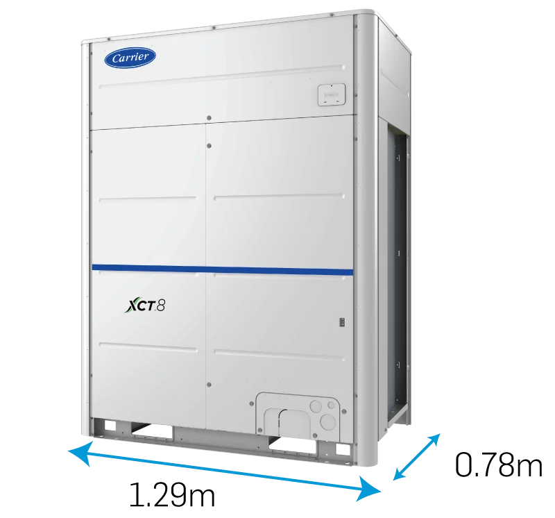 Carrier XCT8 Heat Pump VRF Outdoor Unit